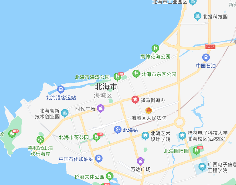 北海市最新地图,北海市最新地图，探索城市的全新面貌